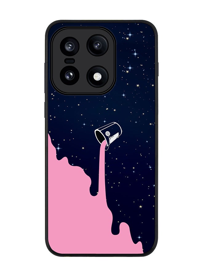 For OnePlus 15 Case,Slim fit Camera Protection, Shockproof Thin Phone cover  - Berry Milky Way